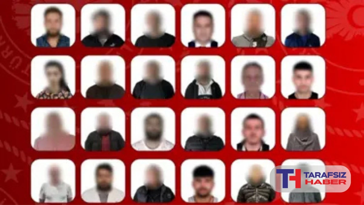 23'&uuml; kırmızı b&uuml;ltenle aranan 41 su&ccedil;lu yakalandı