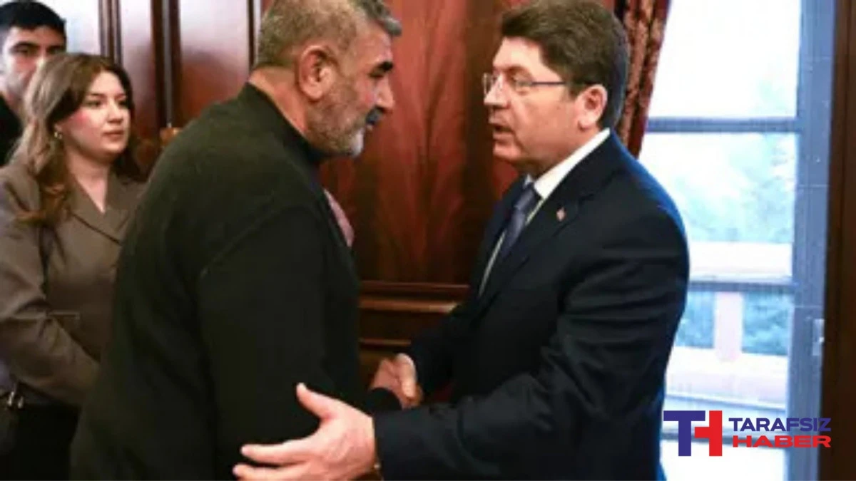 Bakan Tun&ccedil;, Kabaiş ailesi ile g&ouml;r&uuml;şt&uuml;. "En yakın zamanda her şey &ccedil;&ouml;z&uuml;lecek"