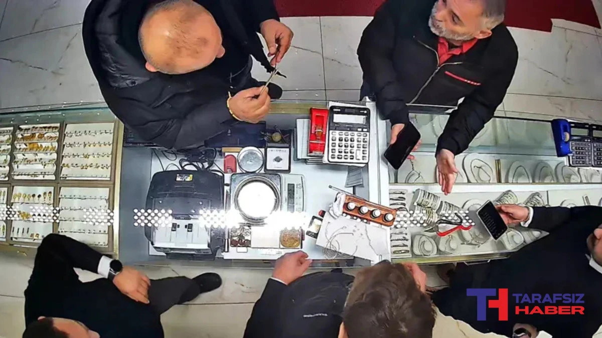 Eskişehir'de 58 gramlık sahte altını 24 ayar altınla değiştirmeye &ccedil;alışan ş&uuml;pheli yakalandı