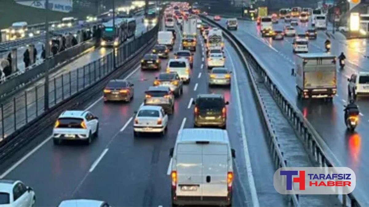 İstanbul'da bayram sonrası trafik yoğunluğu