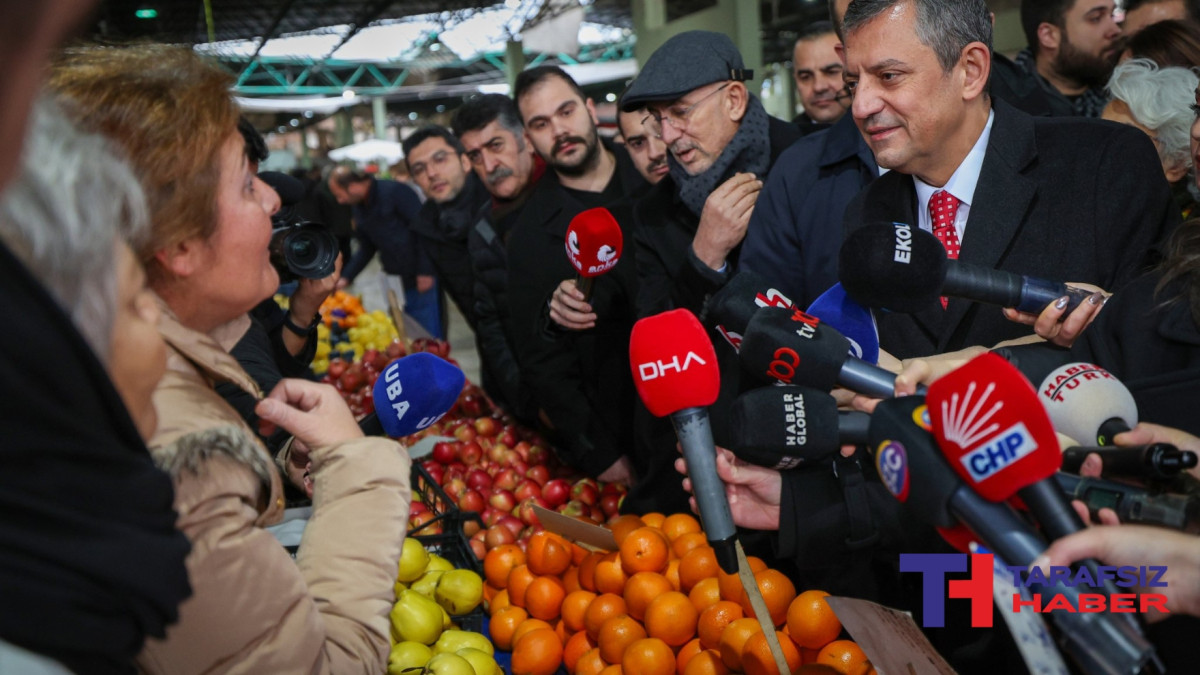 Özgür Özel Ankara'da Pazar Ziyareti Yaptı