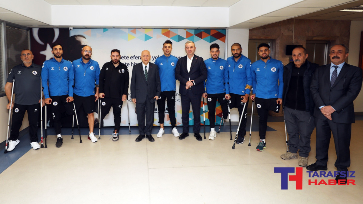 Şampiyon Ampute Sporcuları Yenimahalle’de