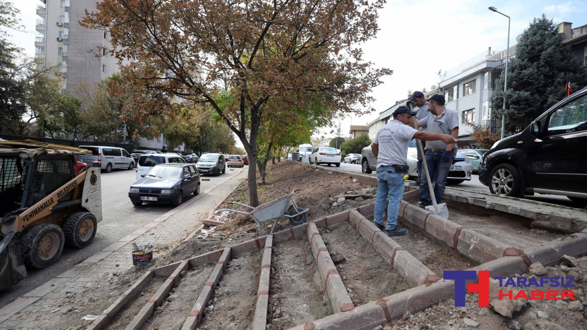 Yenimahalle’nin Parklarına Detaylı Bakım